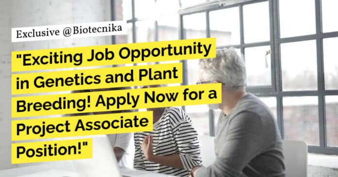 MACS-ARI Pune Life Science Project Associate Recruitment - Applications Invited