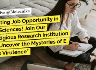 SASTRA Project Job Opening - MSc Life Sciences Eligible to Apply
