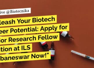 "Unleash Your Biotech Career Potential: Apply for Junior Research Fellow Position at ILS Bhubaneswar Now!"