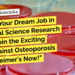 NII Biological Science Research Fellow Job – Apply Now "Unlock Your Dream Job in Biological Science Research at NII - Join the Exciting Fight Against Osteoporosis and Alzheimer's Now!"