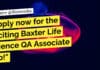 Baxter Life Science QA Associate Job – Apply Online "Apply now for the exciting Baxter Life Science QA Associate Job!"