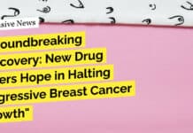 "Groundbreaking Discovery: New Drug Offers Hope in Halting Aggressive Breast Cancer Growth"