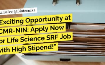 "Exciting Opportunity at ICMR-NIN: Apply Now for Life Science SRF Job with High Stipend!"
