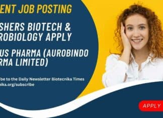 Aurobindo Pharma Freshers Jobs New