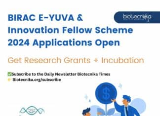 BIRAC E-YUVA & Innovation Fellow