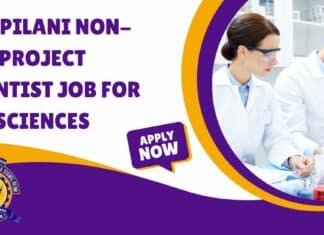 BITS Pilani Hiring Life Sciences For Technical Support Position – Apply Now BITS Pilani Hiring Life Sciences