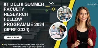 IIT Delhi SFRF-2024 Summer Faculty
