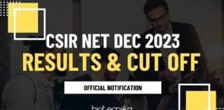 CSIR NET Dec 2023 Results