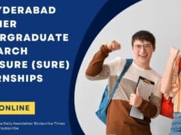 IIT Hyderabad SURE Internships 2024