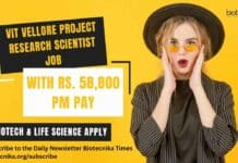 VIT Vellore Project Research
