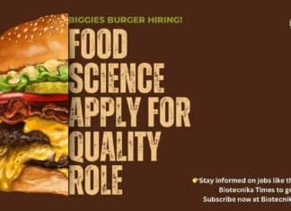 Biggies Burger Hiring! Food Science Apply For Quality Role, Apply Now Food Sciences Quality Jobs