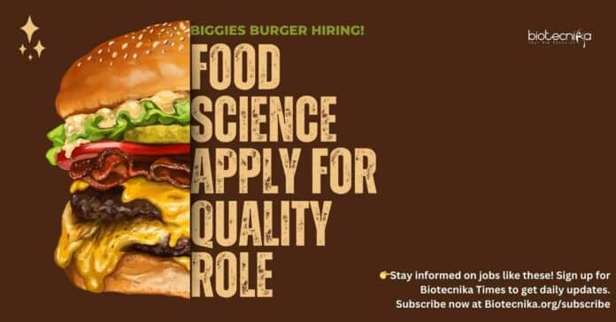 Food Sciences Quality Jobs