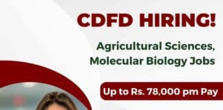 CDFD Molecular Biology Jobs