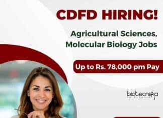 CDFD Molecular Biology Jobs