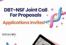 DBT-NSF Joint Call For Proposals