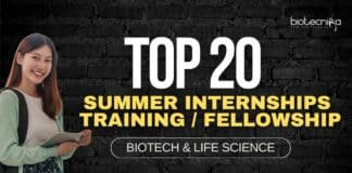 Biotech & Life Science Internship