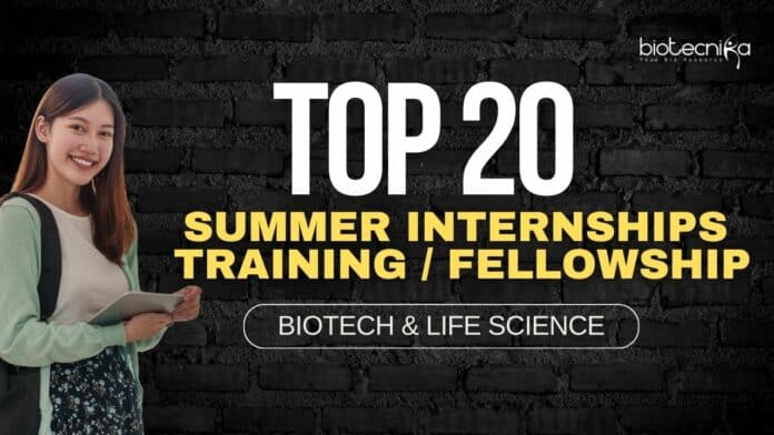 Biotech & Life Science Internship