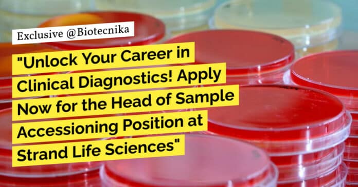 Strand Life Sciences Clinical Diagnostics Lab Opportunity - Genetics, Genomics & Mol Bio Apply Strand Life Sciences Clinical Diagnostics Lab Opportunity - Genetics, Genomics & Mol Bio Apply