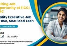 FICCI FRAC Food Tech Jobs