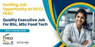 FICCI FRAC Food Tech Jobs