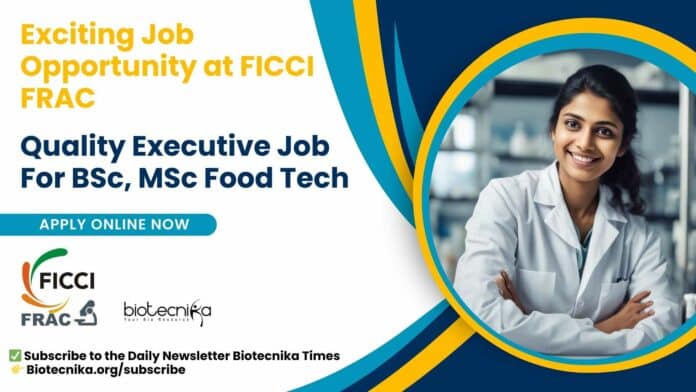 FICCI FRAC Food Tech Jobs