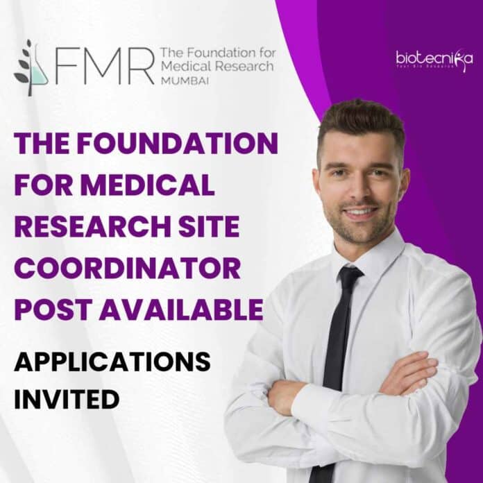 FMR Mumbai Site Coordinator