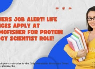 Freshers Jobs Life Sciences at ThermoFisher
