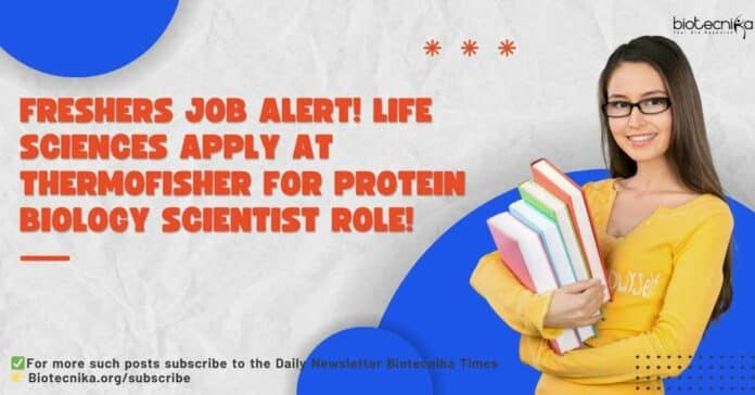 Freshers Jobs Life Sciences at ThermoFisher