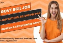 Govt BCIL IP Manager Job
