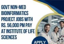 Govt Non-Med Bioinformatics Project