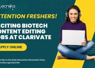 Freshers Biotech Content Editing