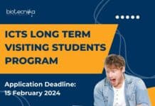 ICTS LONG TERM VISITING STUDENTS PROGRAM