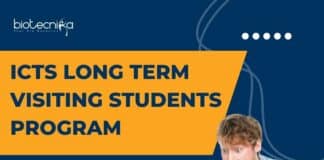 ICTS LONG TERM VISITING STUDENTS PROGRAM