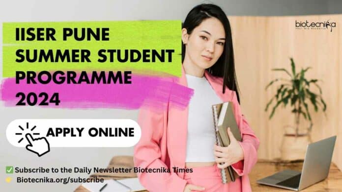 IISER Pune 2024 Summer Student