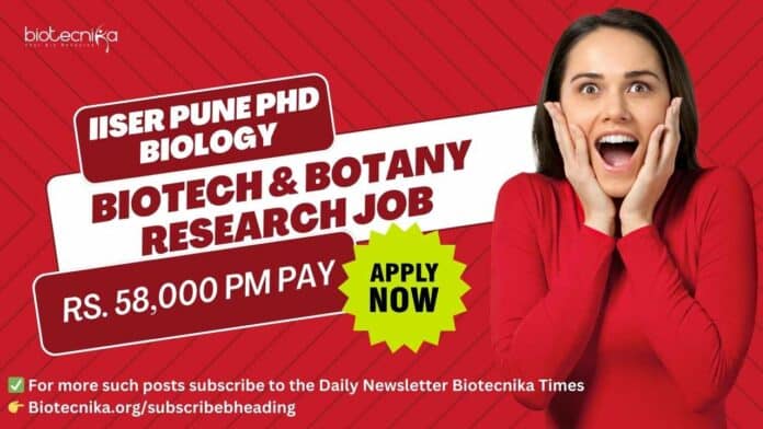 IISER Pune PhD Biology