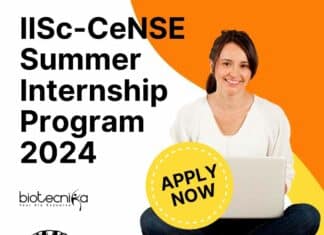 IISc-CeNSE Summer Internship 2024