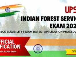 UPSC IFS Exam 2024 - Indian Forest Service Exam 2024 Application, Eligibility