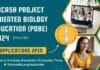 JNCASR Project Oriented Biology Education (POBE) 2024 – Applications Open! JNCASR POBE 2024 Applications