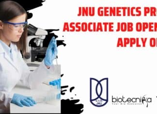 JNU Genetics Project Associate