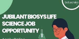 Jubilant Biosys Life Science