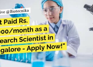 Get Paid Rs. 71,000/month as a Research Scientist at SJRI – Apply Now! "Get Paid Rs. 71,000/month as a Research Scientist in Bangalore - Apply Now!"