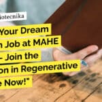 Get Paid Rs. 76,000 pm at MAHE Manipal – Life Science Apply For Research Job "Unlock Your Dream Research Job at MAHE Manipal - Join the Revolution in Regenerative Medicine Now!"