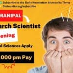 MAHE Manipal Research Scientist Job With Rs. 61,000 pm Pay – Biological Sciences Apply MAHE Manipal Research Scientist