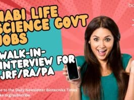 NABI Life Science Govt Jobs - Walk-In-Interview For JRF/RA/PA