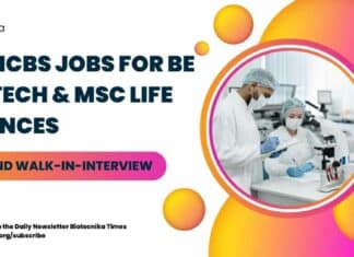 NCBS Life Sciences Associate Jobs