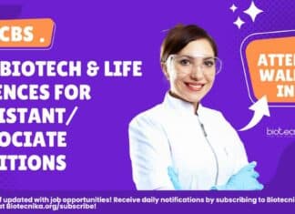 NCBS Biotech Jobs 2024