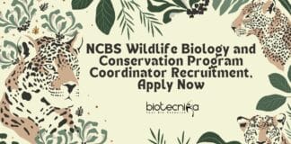 NCBS Wildlife Biology and Conservation