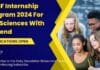NGSF Internship Program 2024 For Life Sciences With Stipend – Applications Open NGSF Internship Program 2024 New