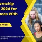NGSF Internship Program 2024 For Life Sciences With Stipend – Applications Open NGSF Internship Program 2024 New