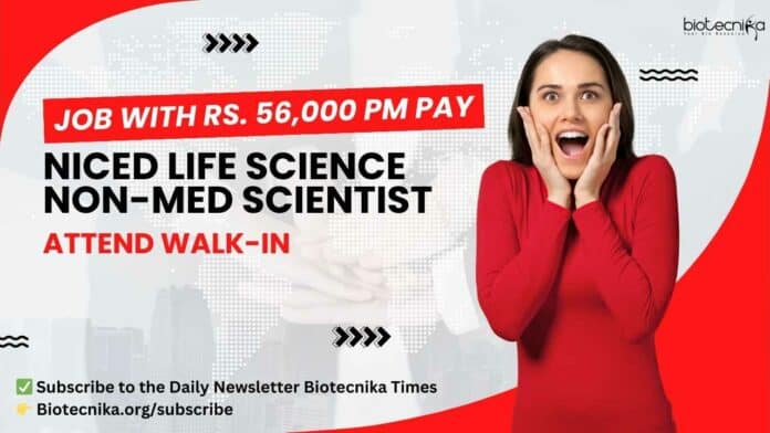 NICED Life Science Non-Med Scientist